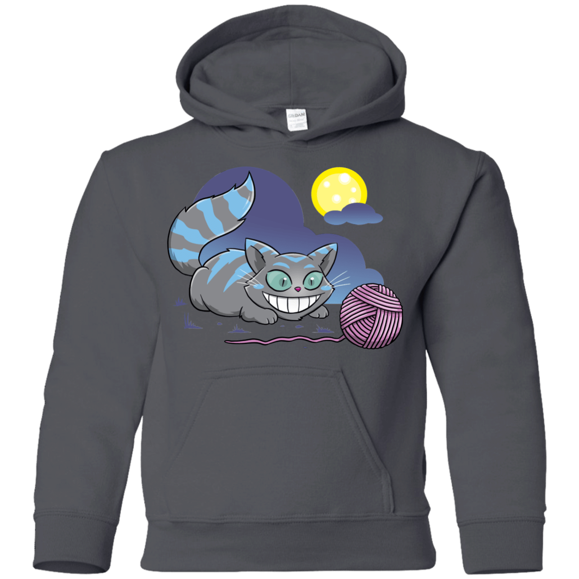 Sweatshirts Charcoal / YS Magic Cat Ball Youth Hoodie