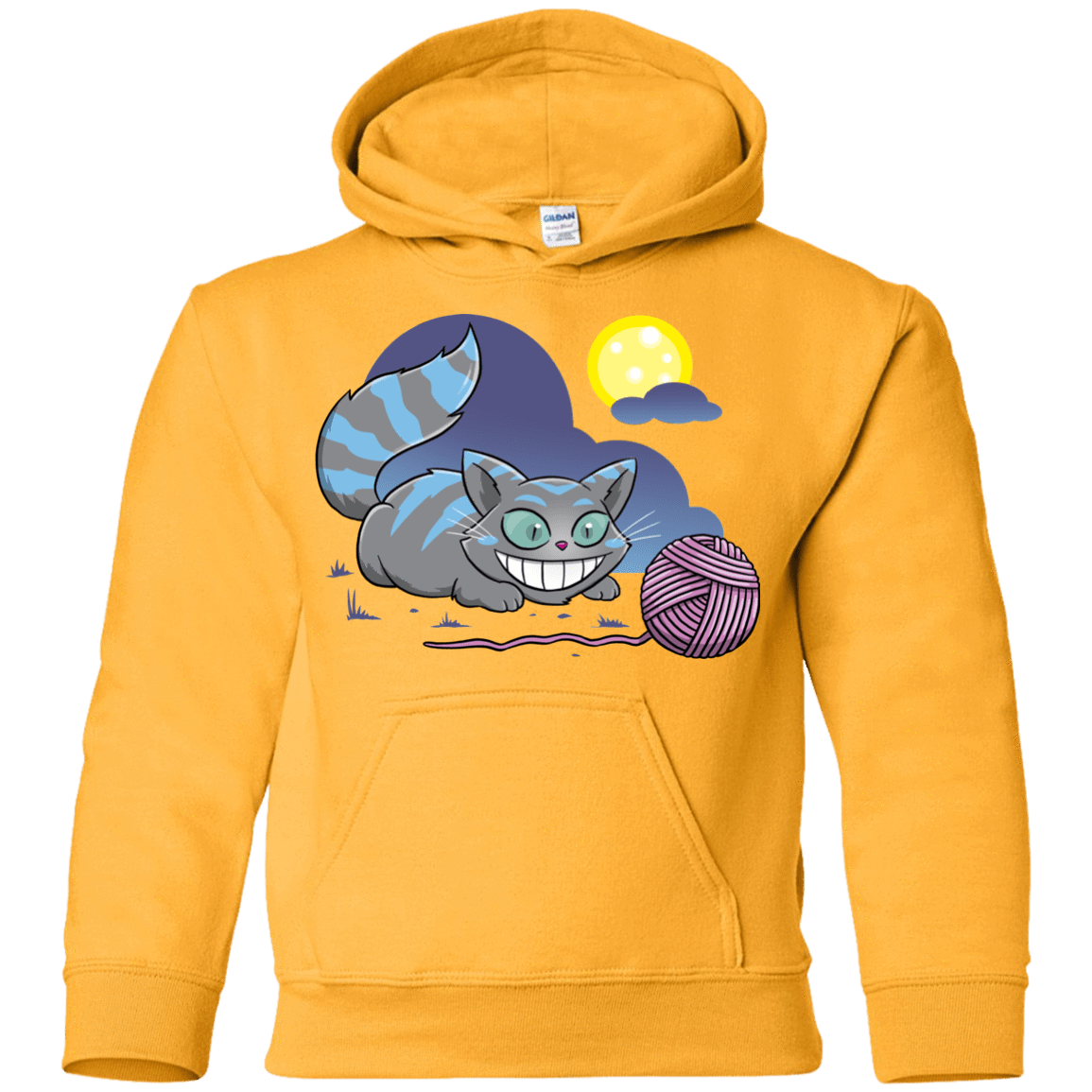 Sweatshirts Gold / YS Magic Cat Ball Youth Hoodie