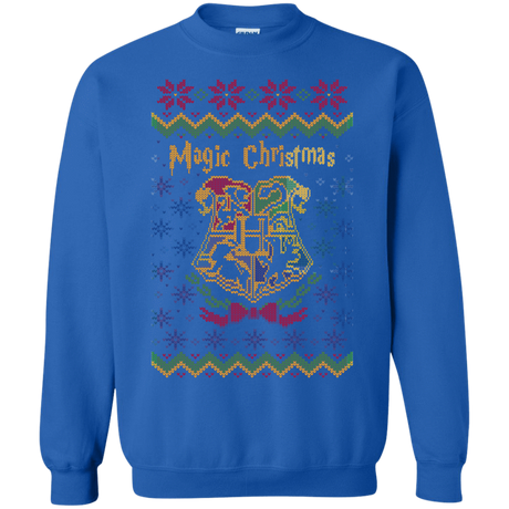 Sweatshirts Royal / Small Magic Christmas Crewneck Sweatshirt