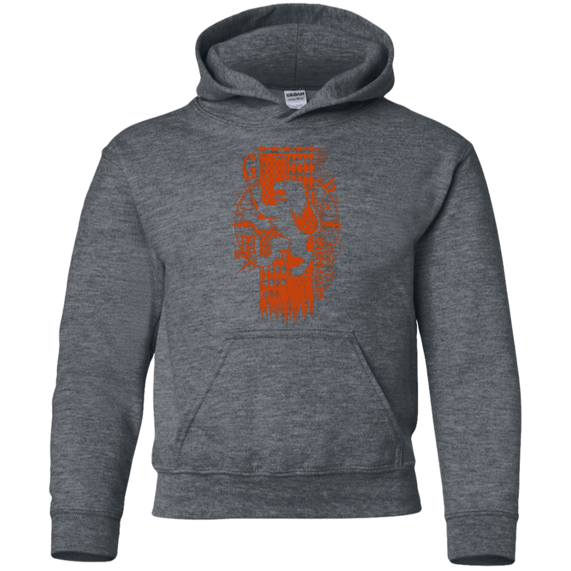 Sweatshirts Dark Heather / YS Magic G House Youth Hoodie