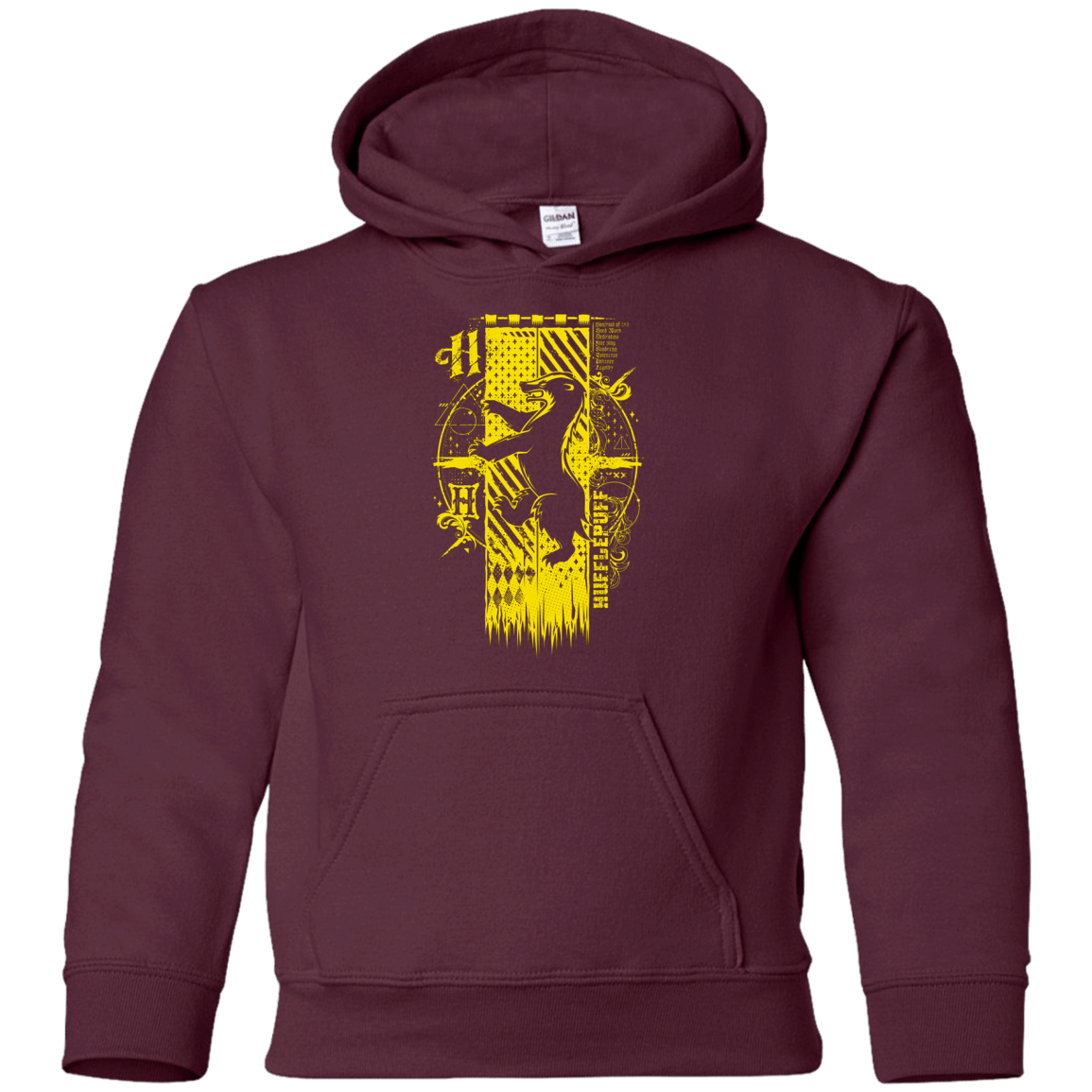 Sweatshirts Maroon / YS Magic H House Youth Hoodie