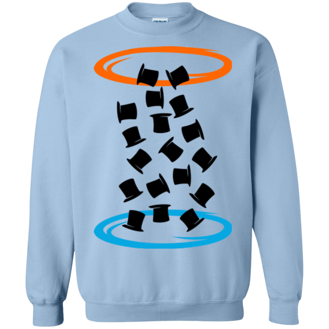 Sweatshirts Light Blue / Small Magic portal Crewneck Sweatshirt