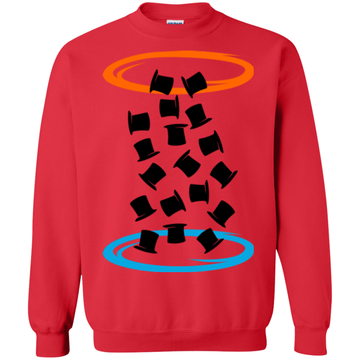 Sweatshirts Red / Small Magic portal Crewneck Sweatshirt