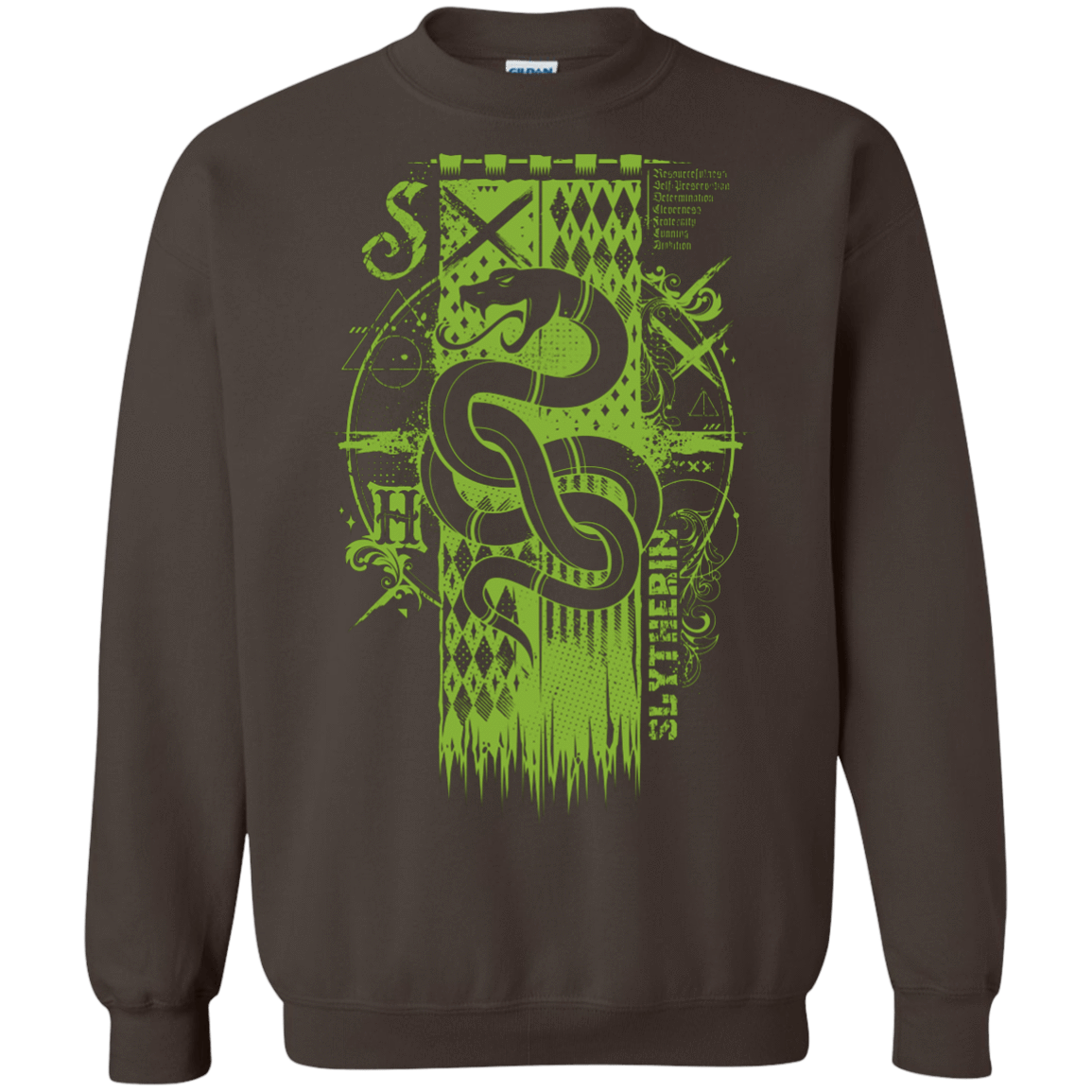 Sweatshirts Dark Chocolate / Small Magic S House Crewneck Sweatshirt