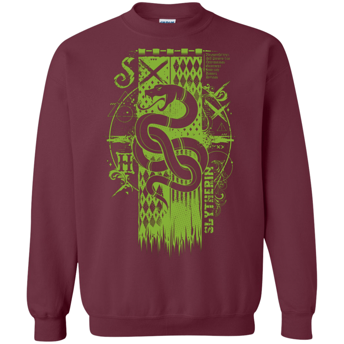 Sweatshirts Maroon / Small Magic S House Crewneck Sweatshirt