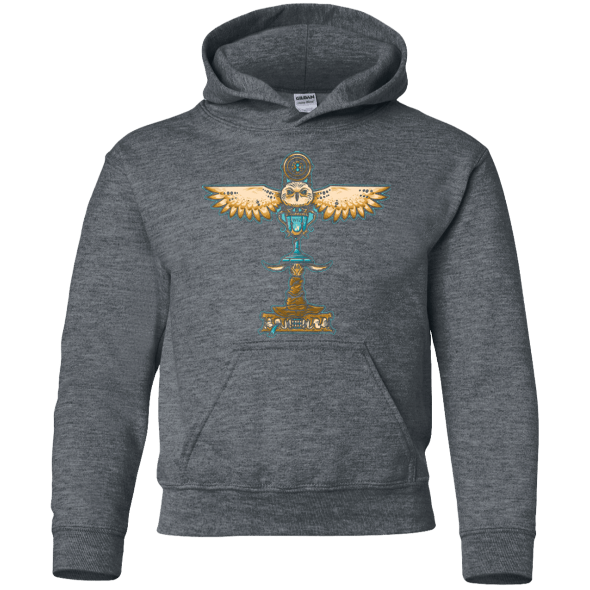 Sweatshirts Dark Heather / YS MAGIC TOTEM Youth Hoodie