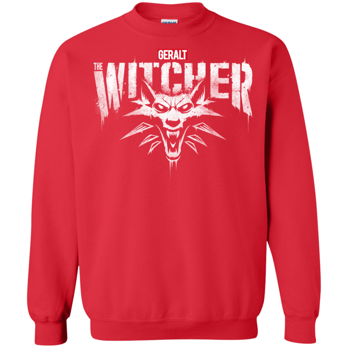 Sweatshirts Red / S Magic Wolf Crewneck Sweatshirt