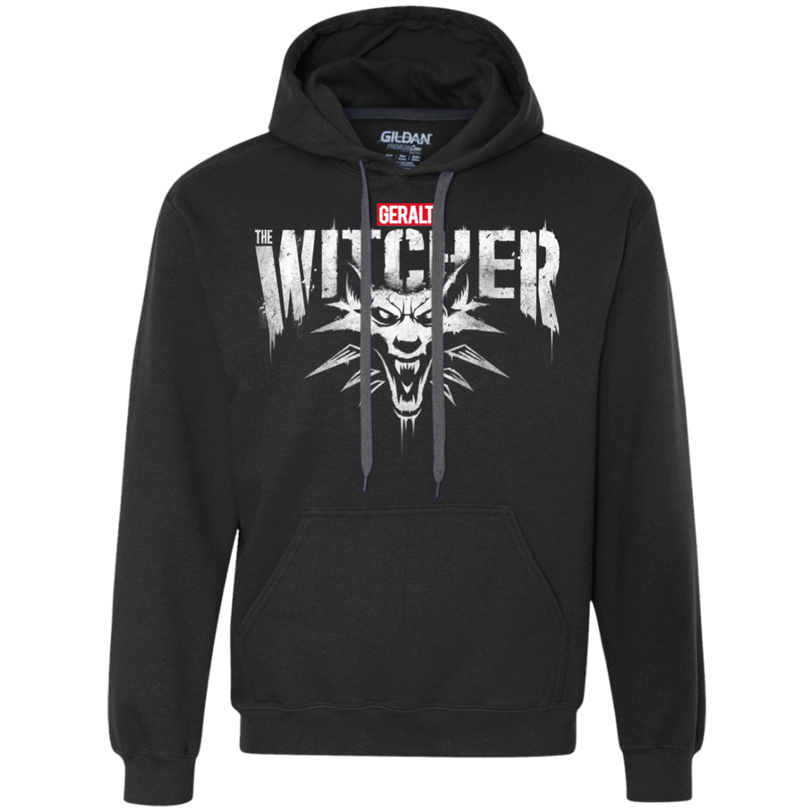 Sweatshirts Black / S Magic Wolf Premium Fleece Hoodie