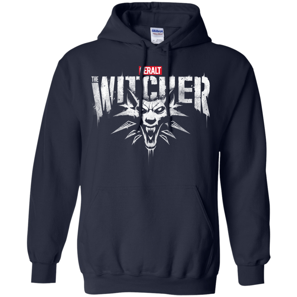 Sweatshirts Navy / S Magic Wolf Pullover Hoodie