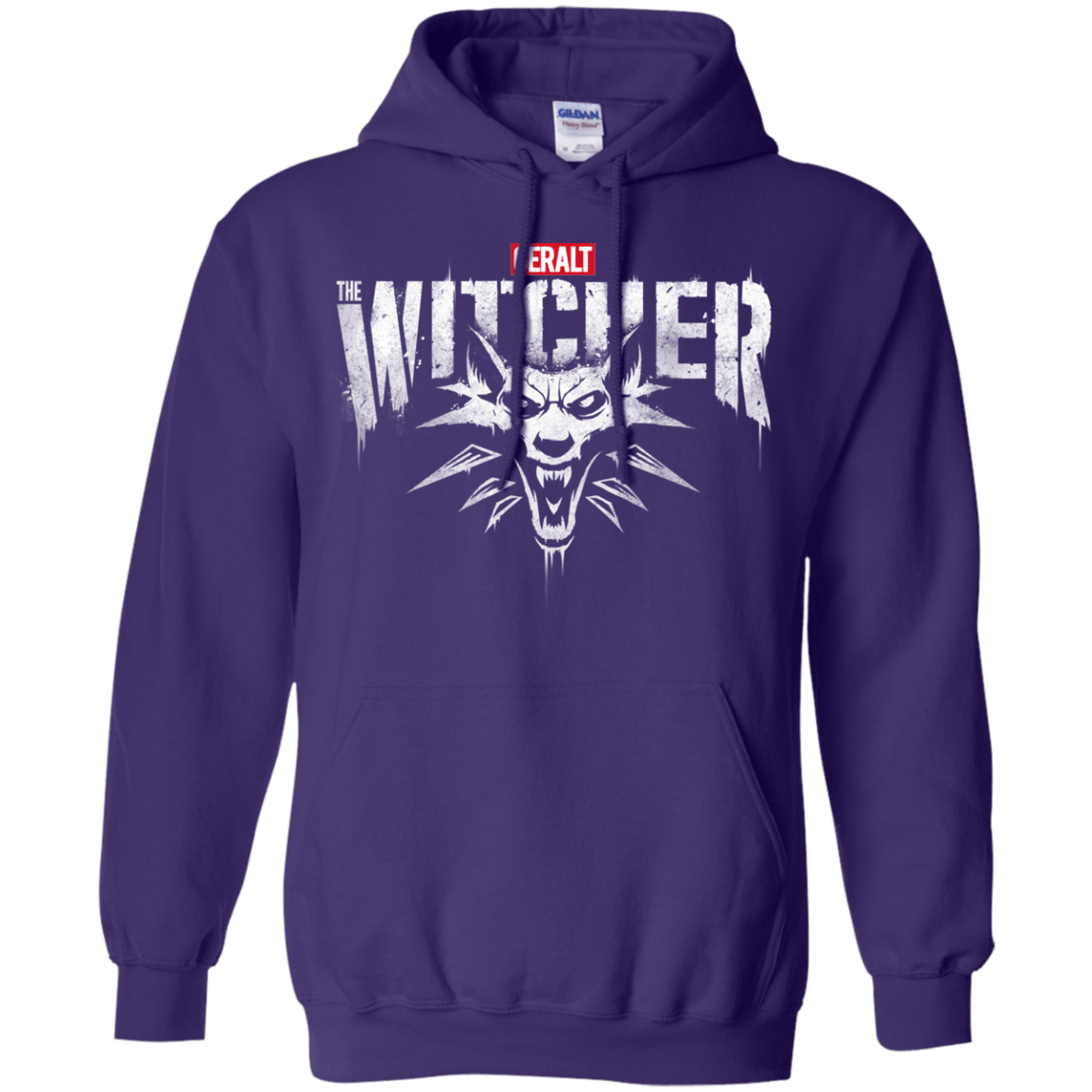 Sweatshirts Purple / S Magic Wolf Pullover Hoodie