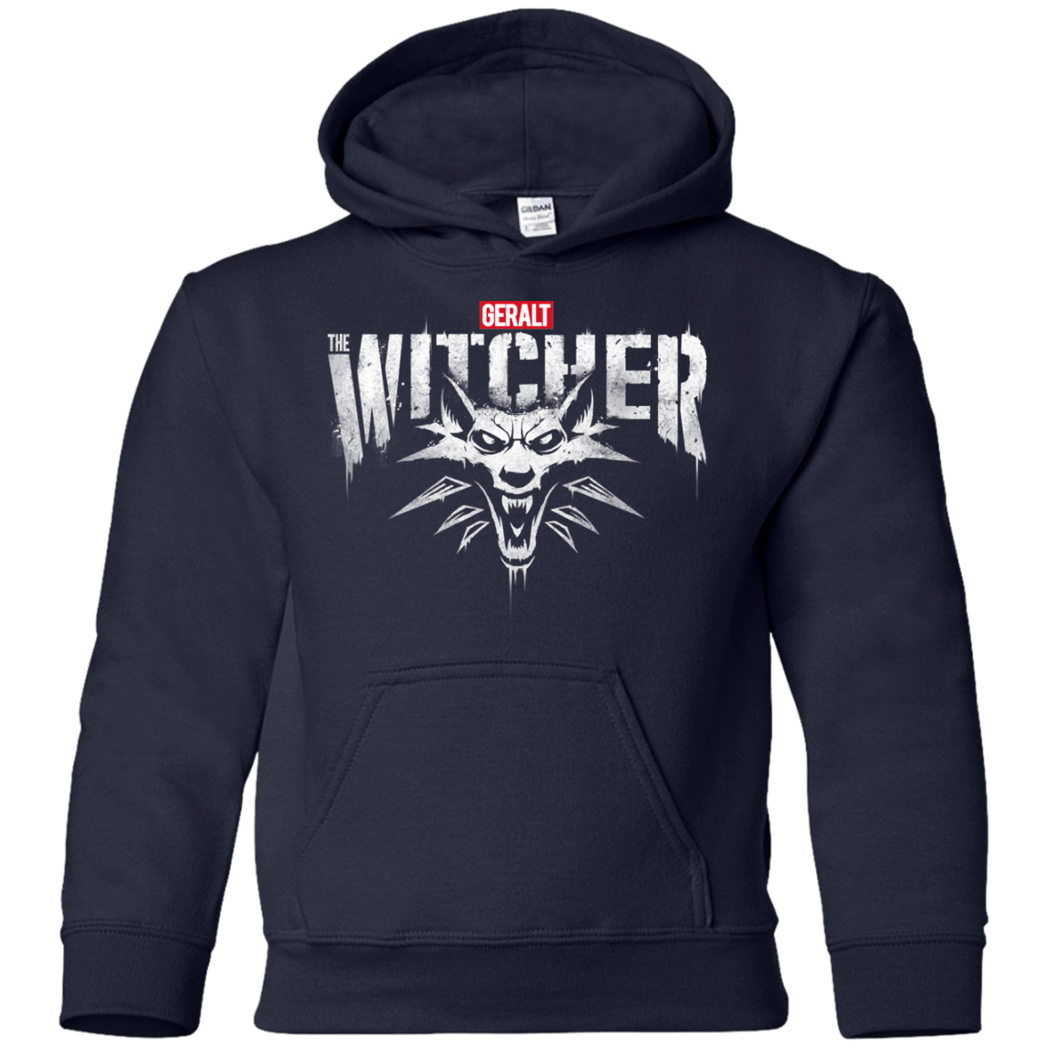 Sweatshirts Navy / YS Magic Wolf Youth Hoodie