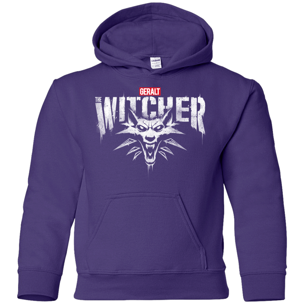 Sweatshirts Purple / YS Magic Wolf Youth Hoodie