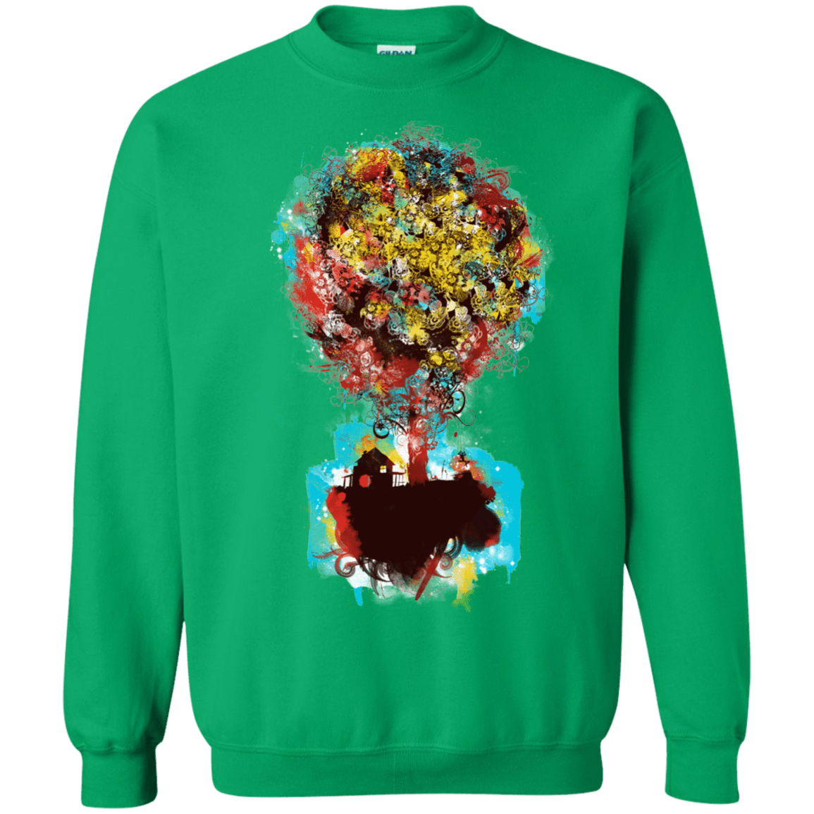 Sweatshirts Irish Green / S Magical Tree Crewneck Sweatshirt