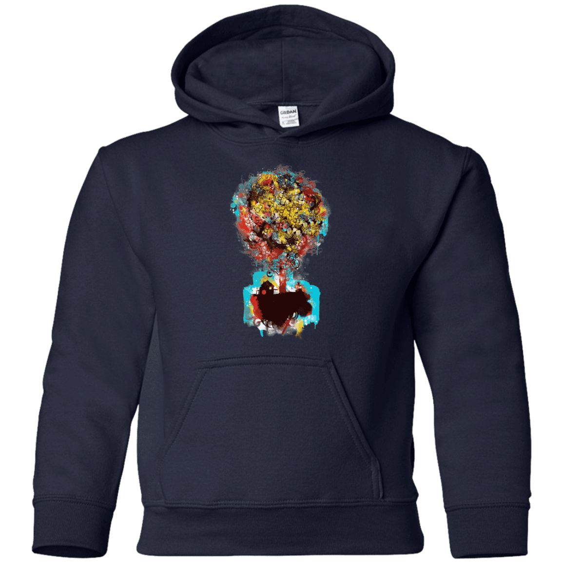 Sweatshirts Navy / YS Magical Tree Youth Hoodie