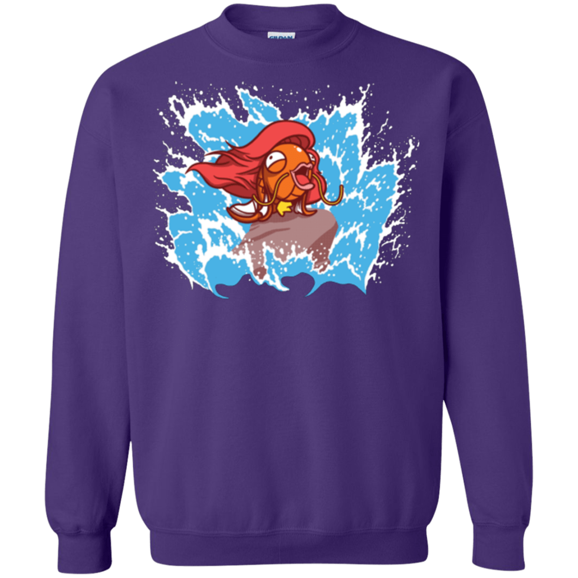 Sweatshirts Purple / Small Magikarp Crewneck Sweatshirt