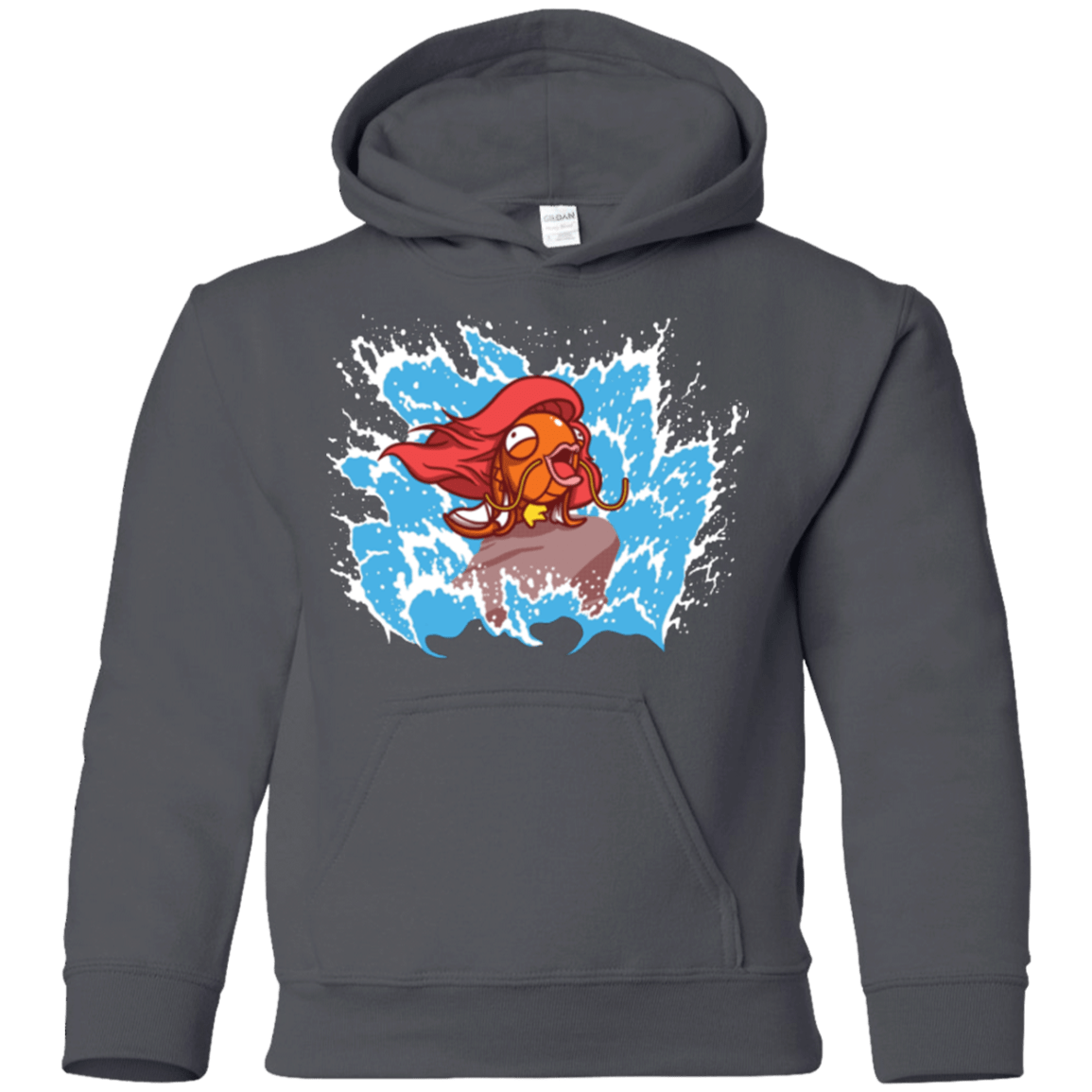 Sweatshirts Charcoal / YS Magikarp Youth Hoodie