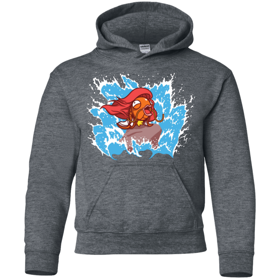 Sweatshirts Dark Heather / YS Magikarp Youth Hoodie