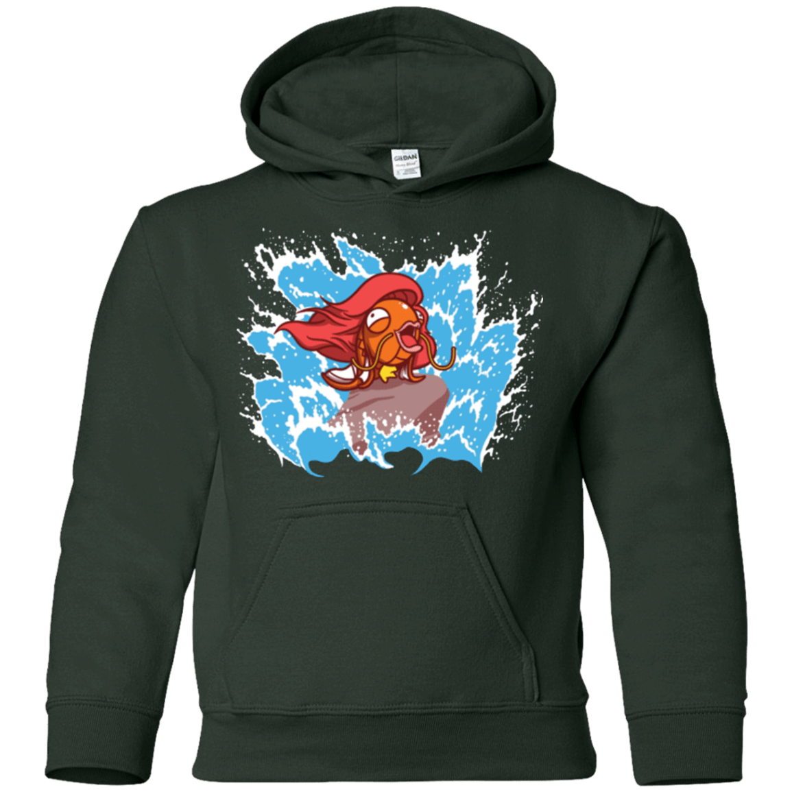 Sweatshirts Forest Green / YS Magikarp Youth Hoodie
