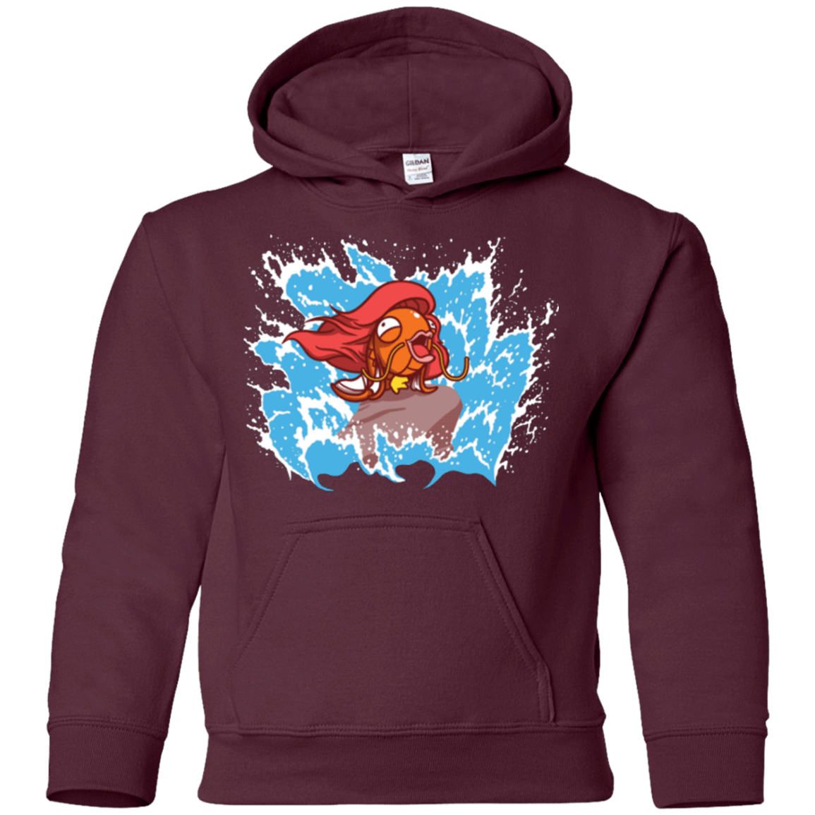Sweatshirts Maroon / YS Magikarp Youth Hoodie