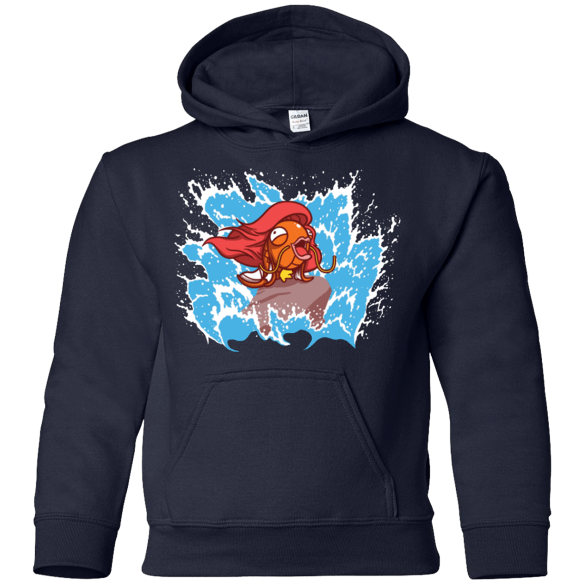 Sweatshirts Navy / YS Magikarp Youth Hoodie