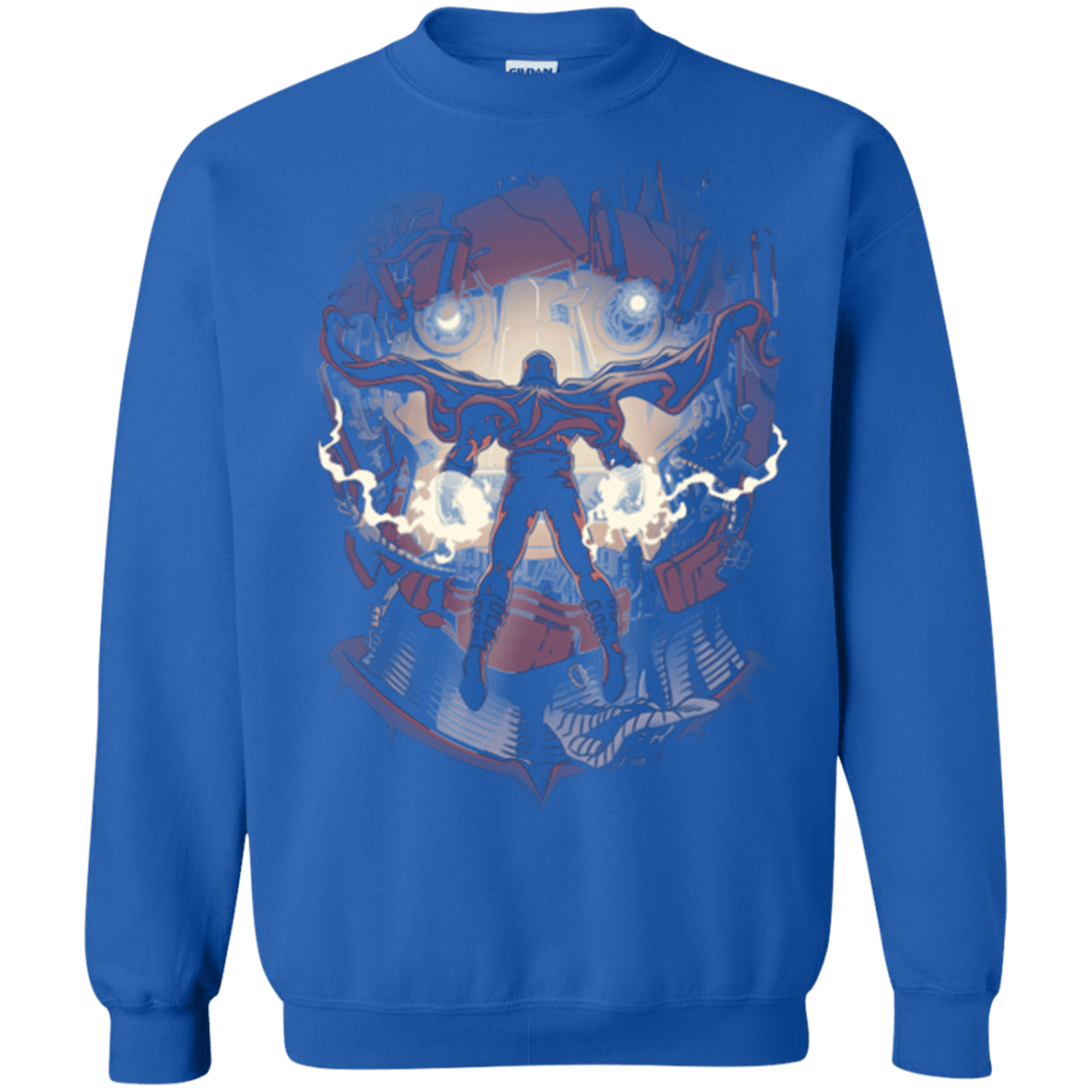 Sweatshirts Royal / Small Magnetic Confrontation Crewneck Sweatshirt
