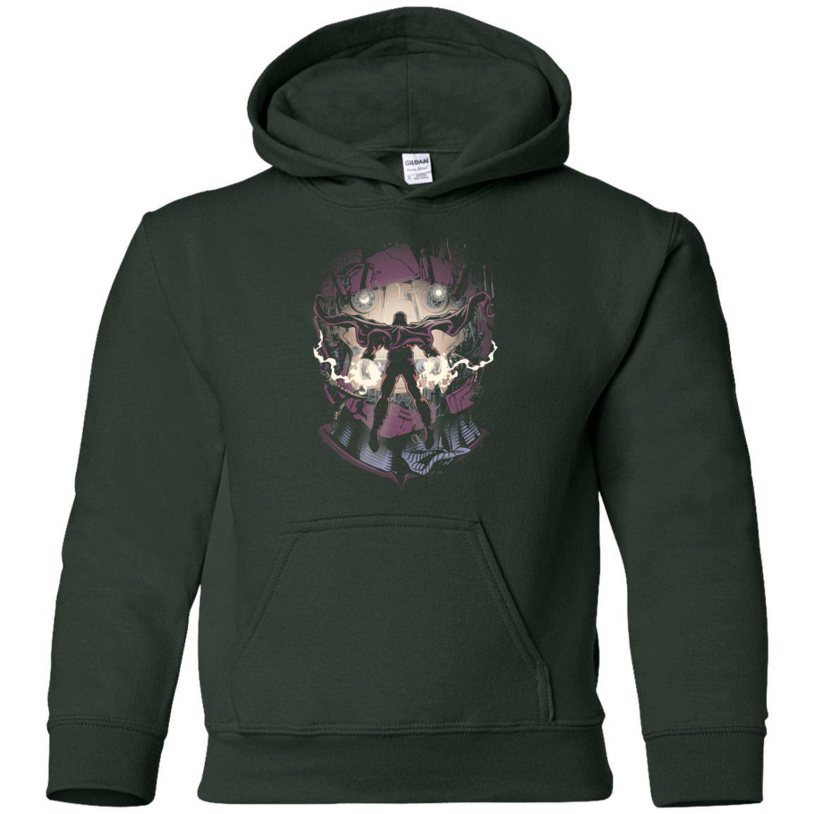 Sweatshirts Forest Green / YS Magnetic Confrontation Youth Hoodie
