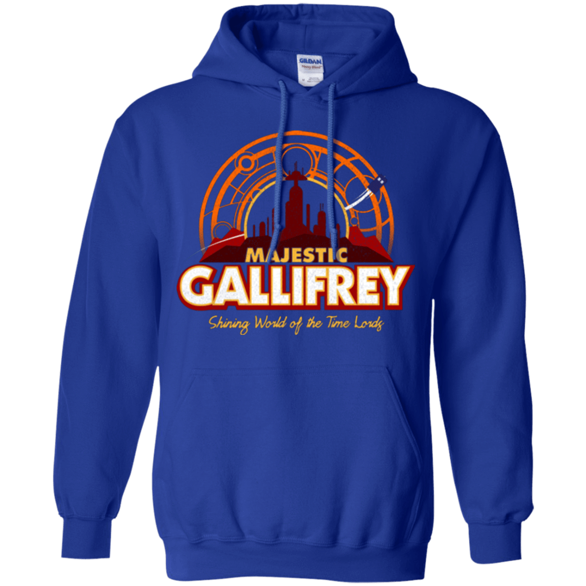 Sweatshirts Royal / Small Majestic Gallifrey Pullover Hoodie