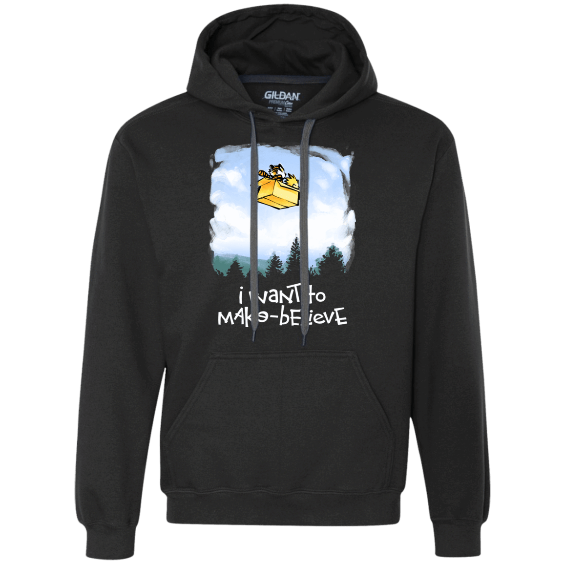 Sweatshirts Black / S Make Believe Premium Fleece Hoodie