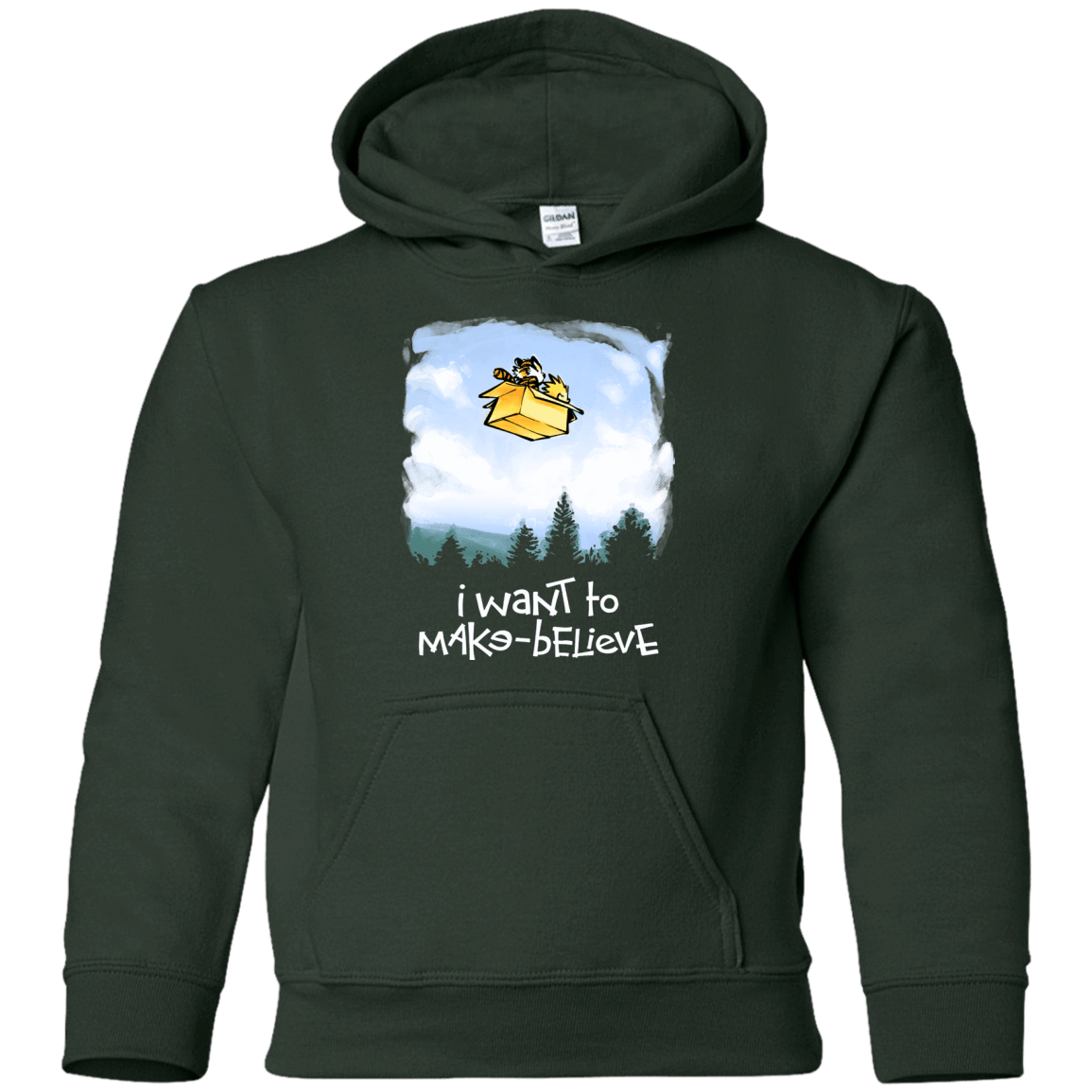 Sweatshirts Forest Green / YS Make Believe Youth Hoodie