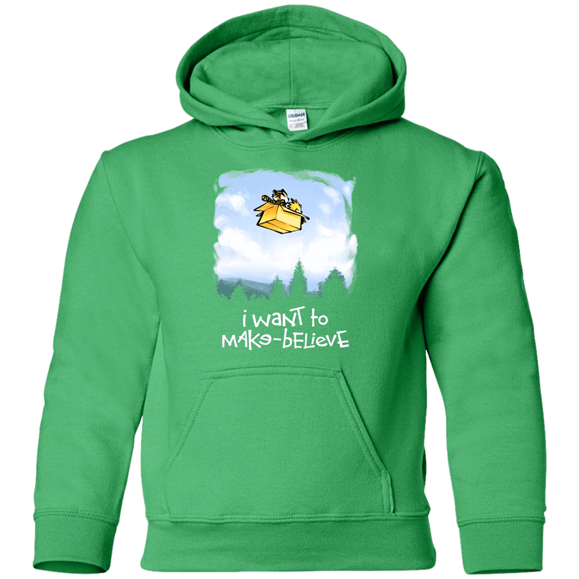 Sweatshirts Irish Green / YS Make Believe Youth Hoodie