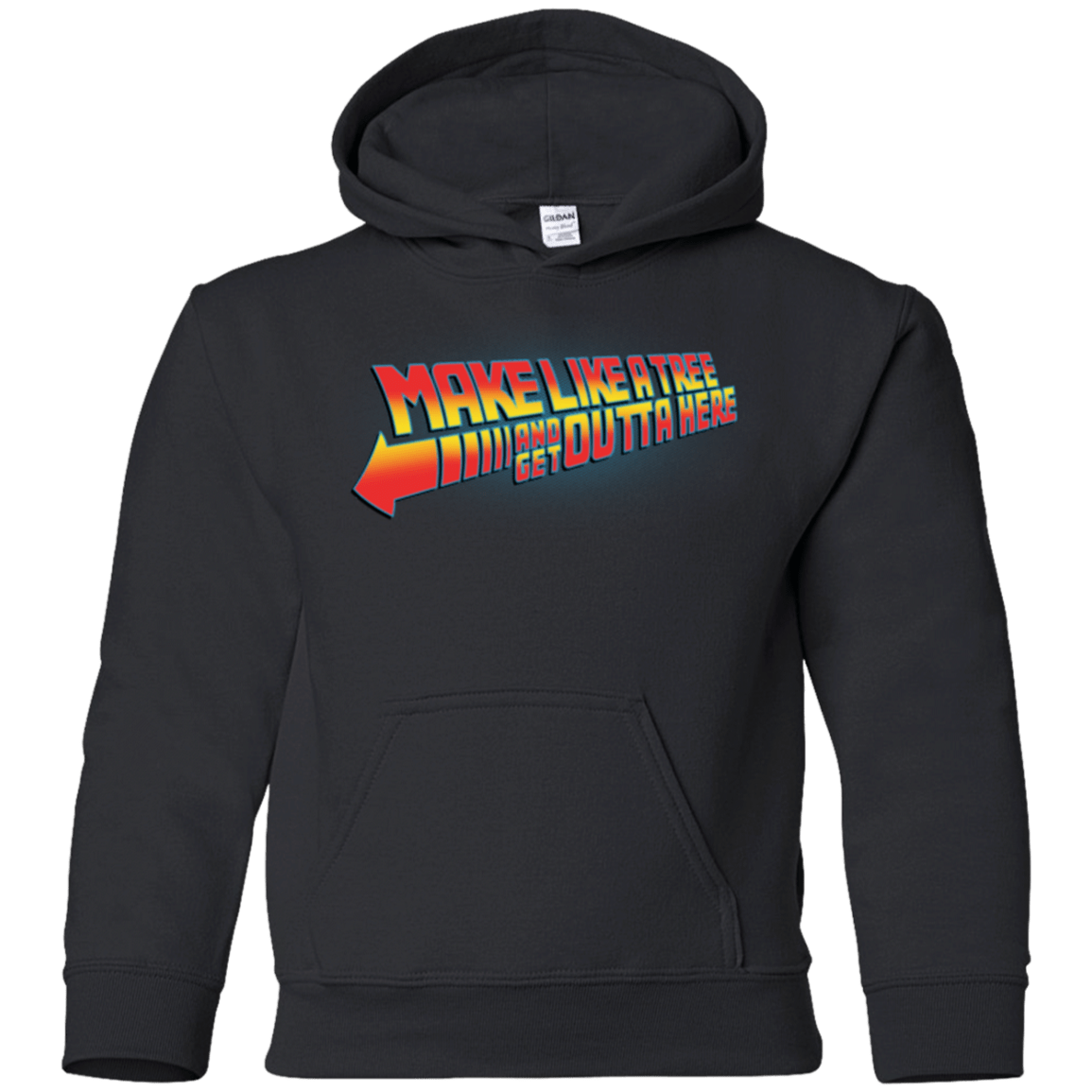 Sweatshirts Black / YS Make Like A Tree Youth Hoodie