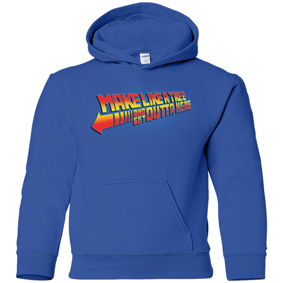 Sweatshirts Royal / YS Make Like A Tree Youth Hoodie