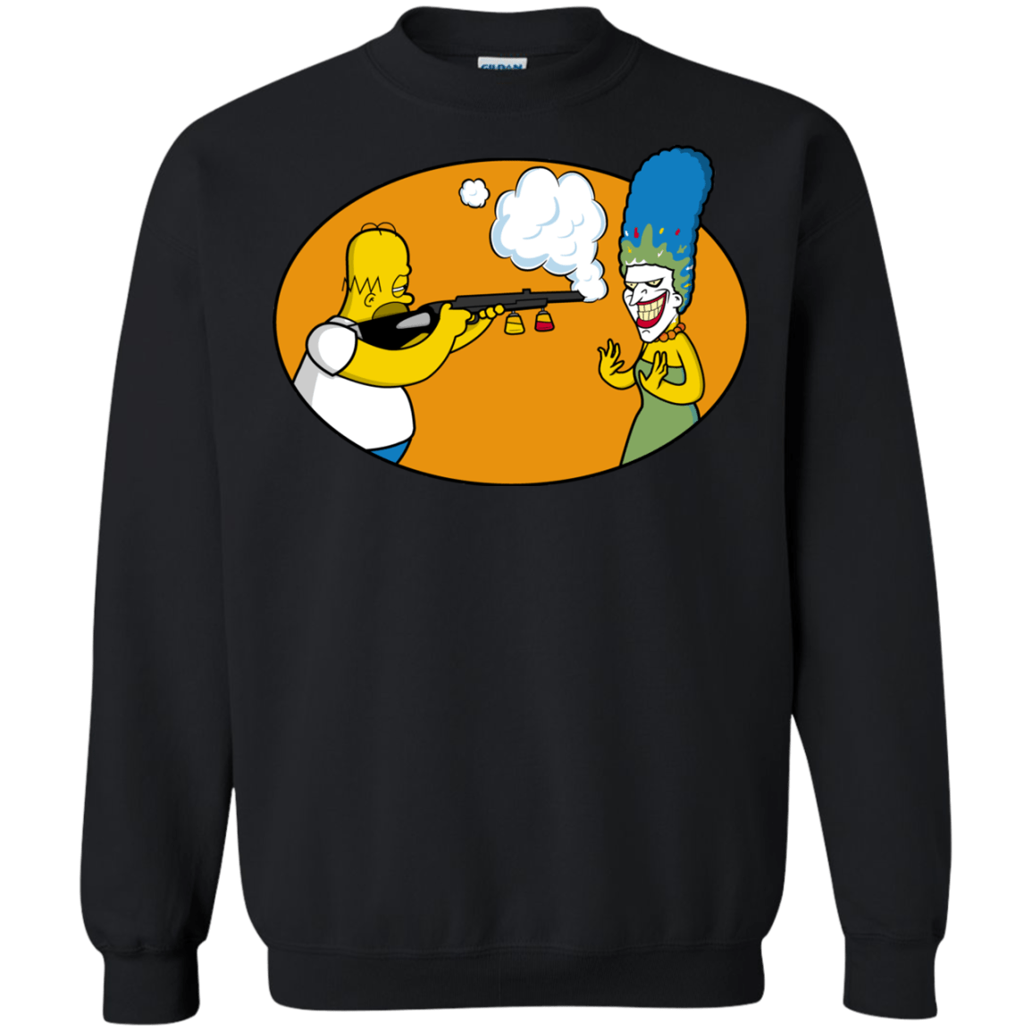 Sweatshirts Black / Small Make Up Gun Crewneck Sweatshirt