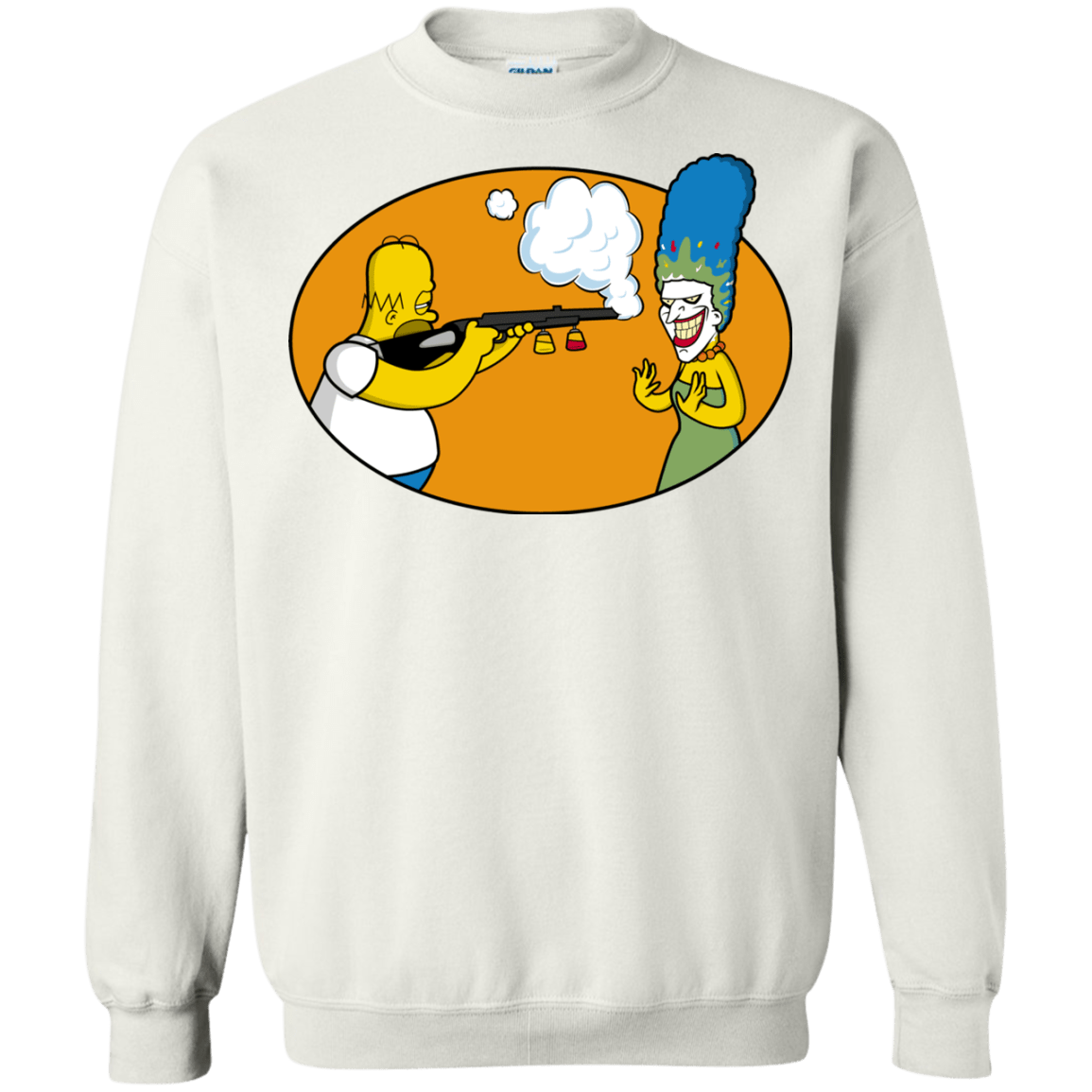 Sweatshirts White / Small Make Up Gun Crewneck Sweatshirt