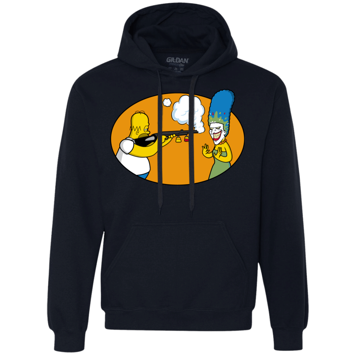 Sweatshirts Navy / Small Make Up Gun Premium Fleece Hoodie