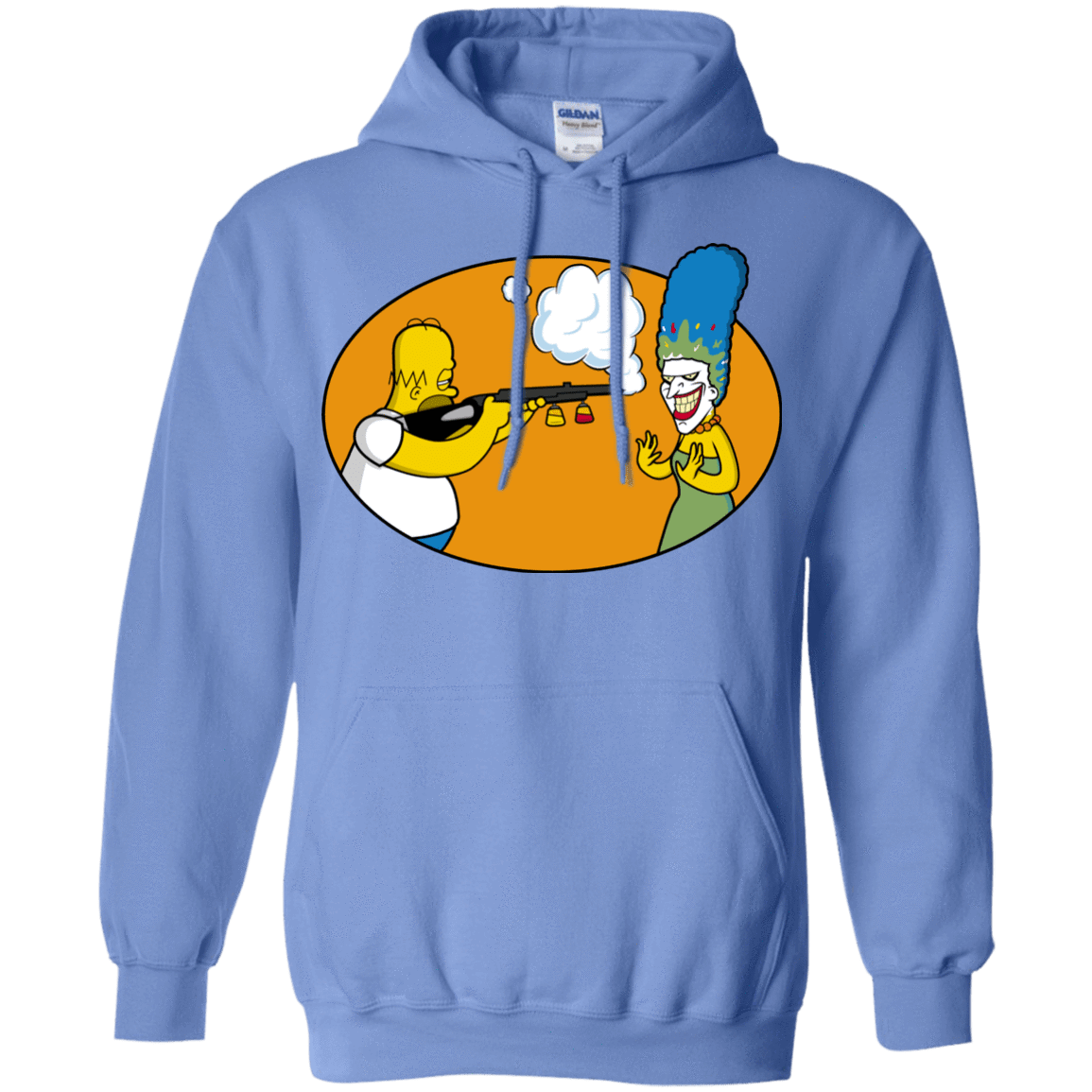 Sweatshirts Carolina Blue / Small Make Up Gun Pullover Hoodie