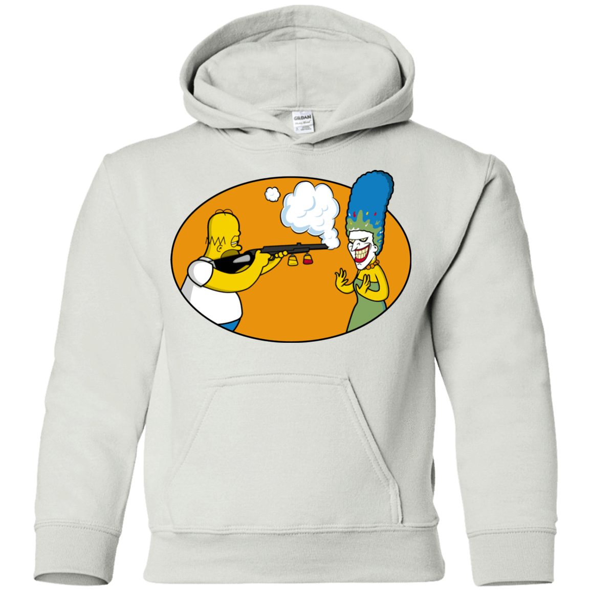 Sweatshirts White / YS Make Up Gun Youth Hoodie