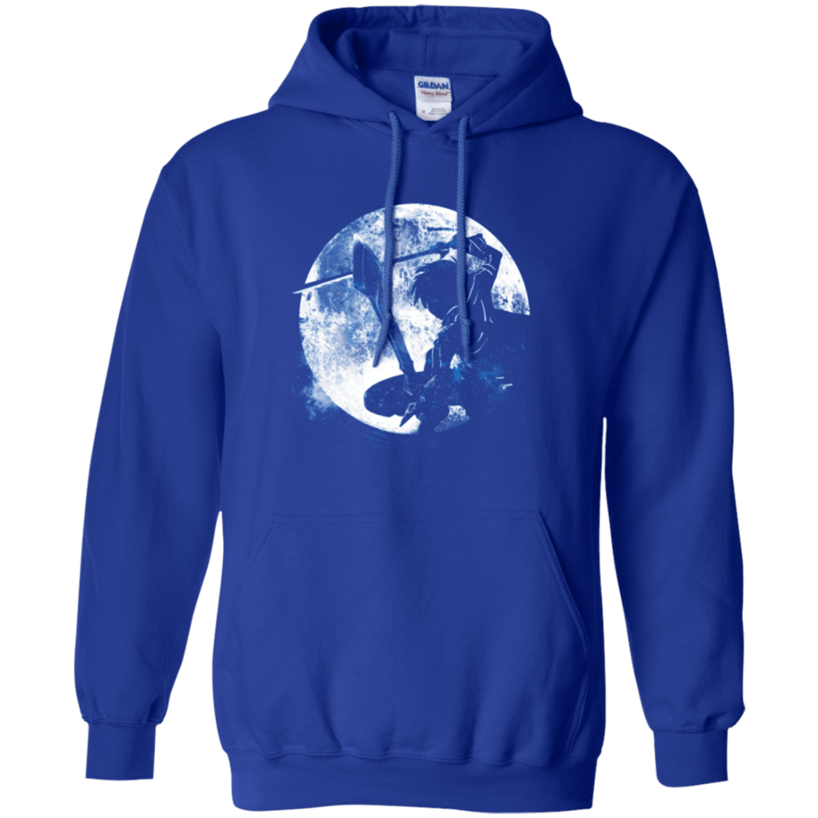 Sweatshirts Royal / Small Male Gamer Moon Pullover Hoodie