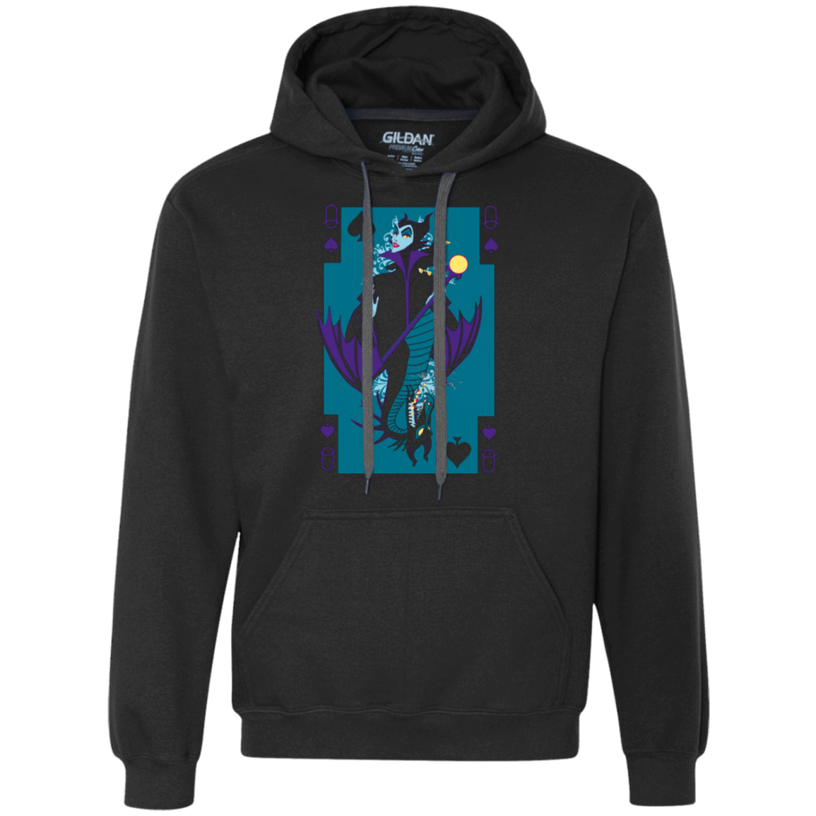 Sweatshirts Black / Small Maleficard Premium Fleece Hoodie