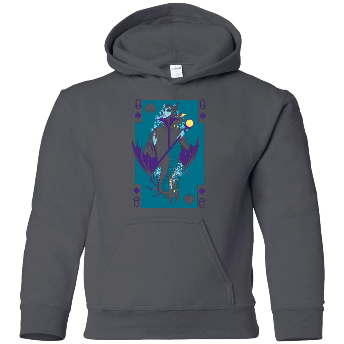 Sweatshirts Charcoal / YS Maleficard Youth Hoodie