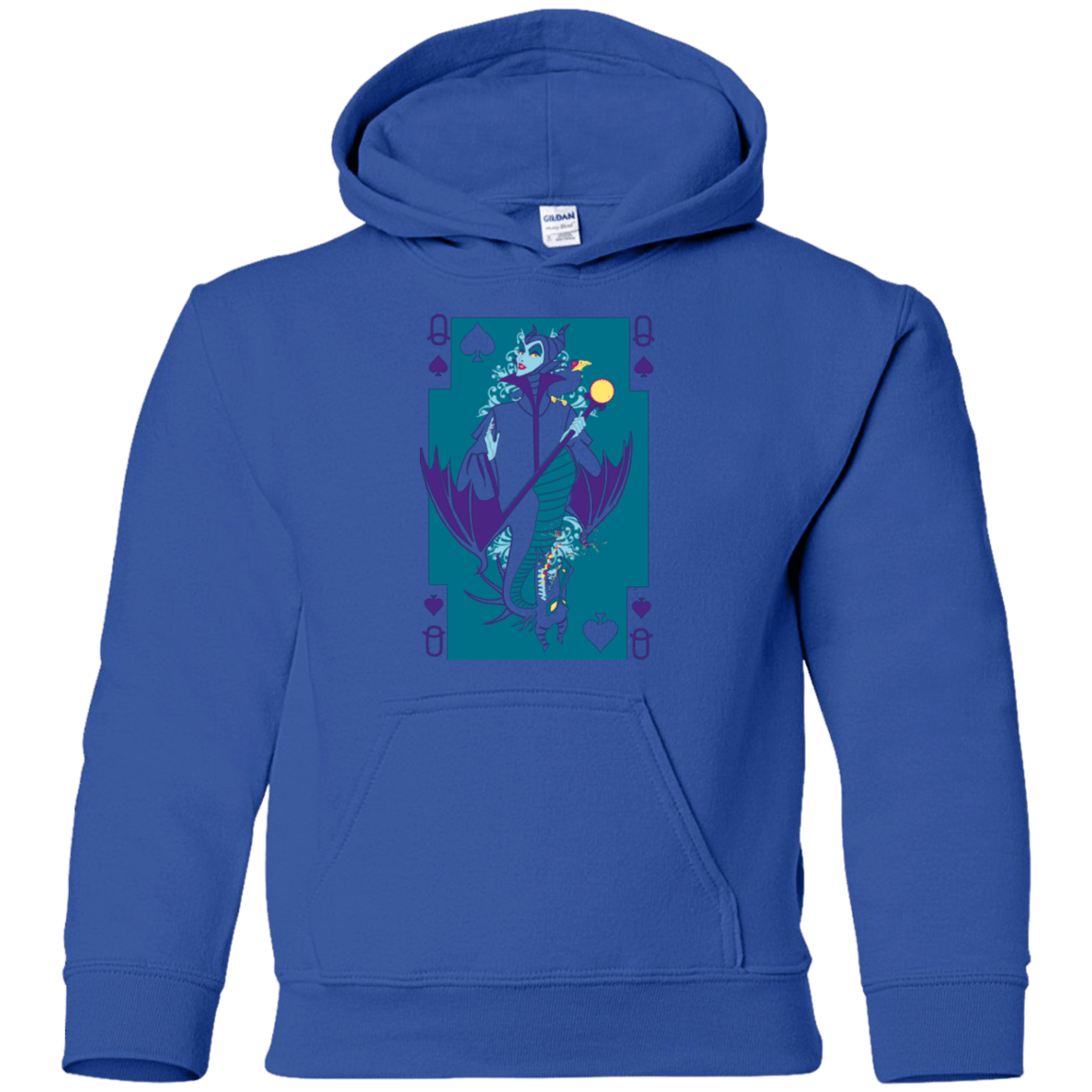 Sweatshirts Royal / YS Maleficard Youth Hoodie