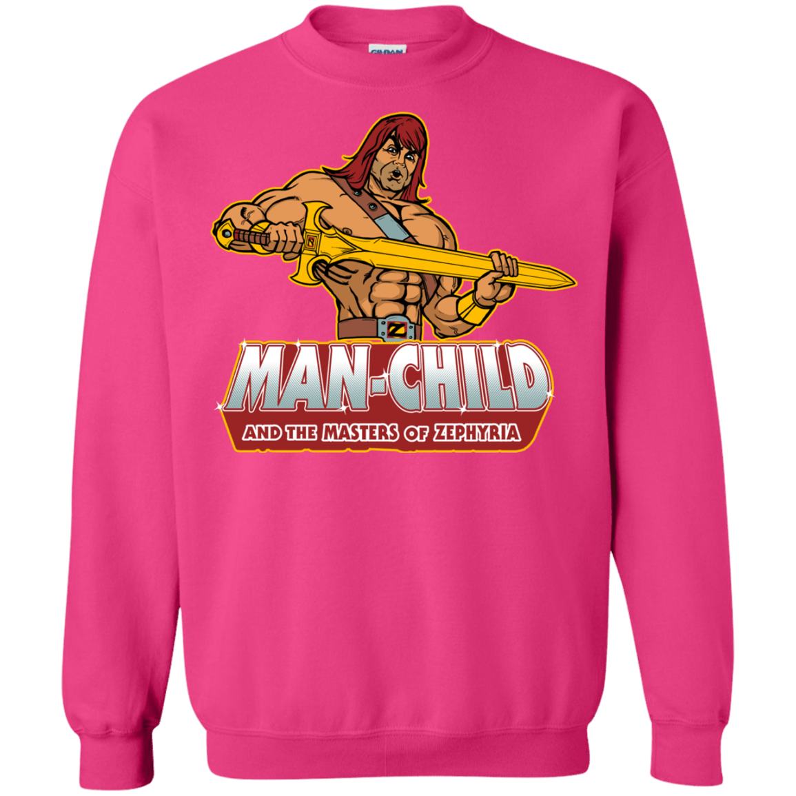 Sweatshirts Heliconia / S Man Child Crewneck Sweatshirt
