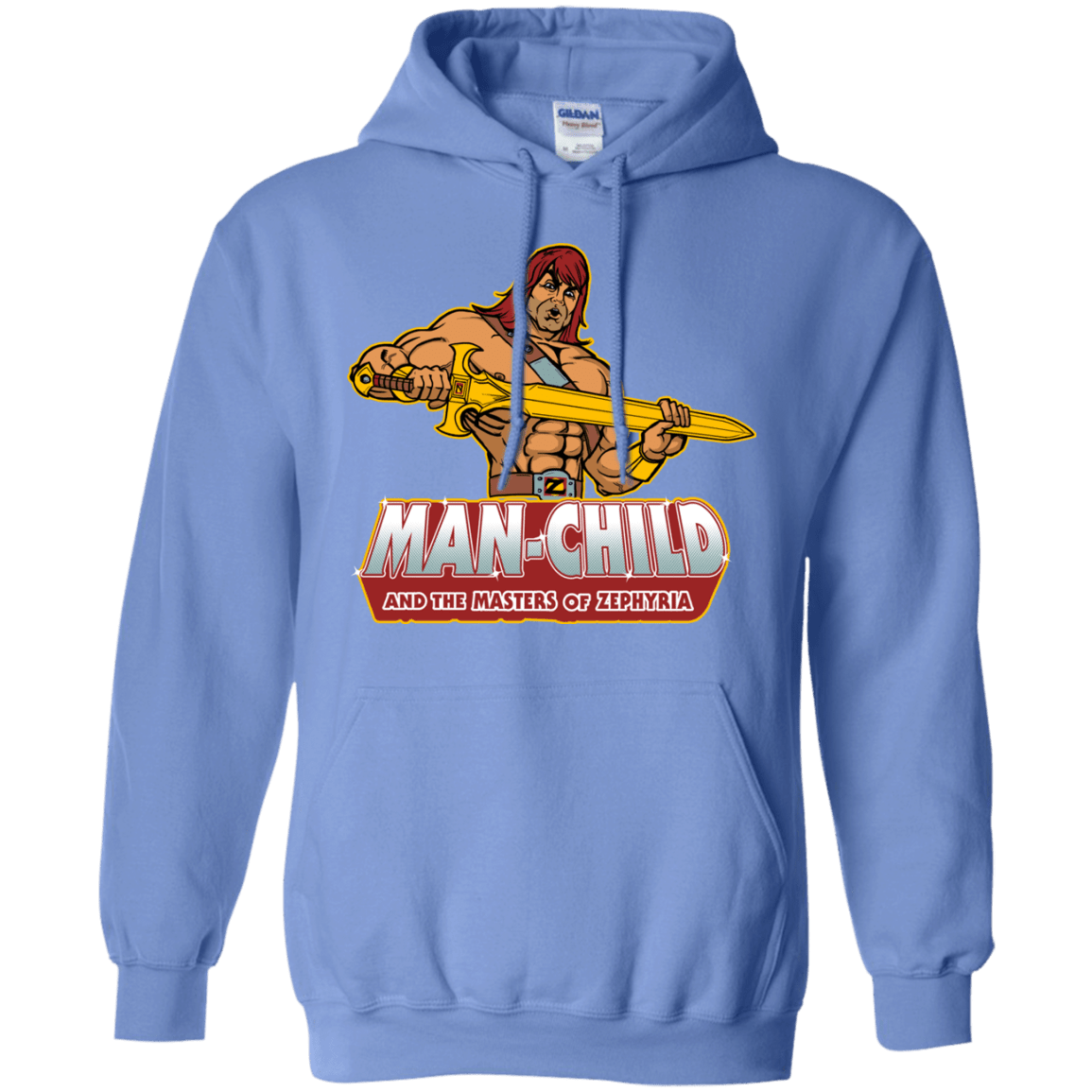 Sweatshirts Carolina Blue / S Man Child Pullover Hoodie