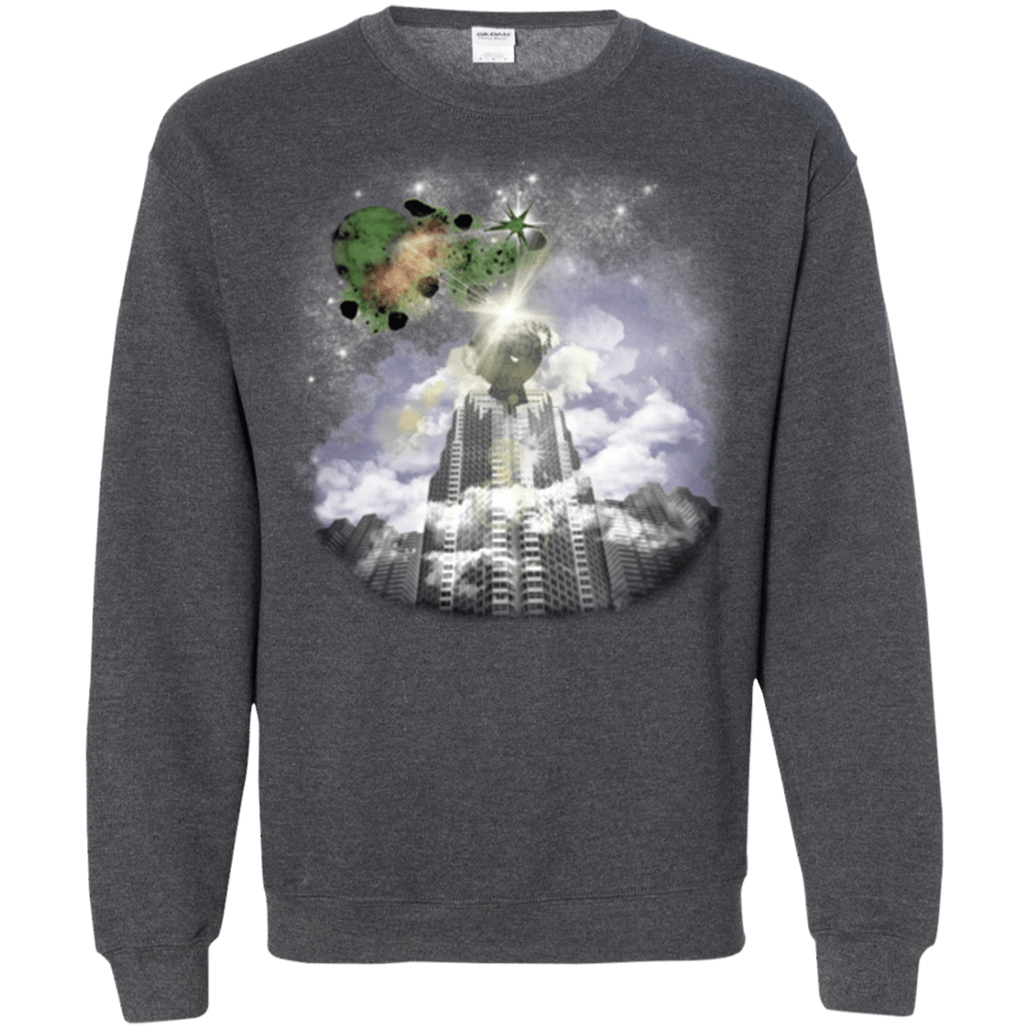 Sweatshirts Dark Heather / Small Man of Tomorrow Crewneck Sweatshirt