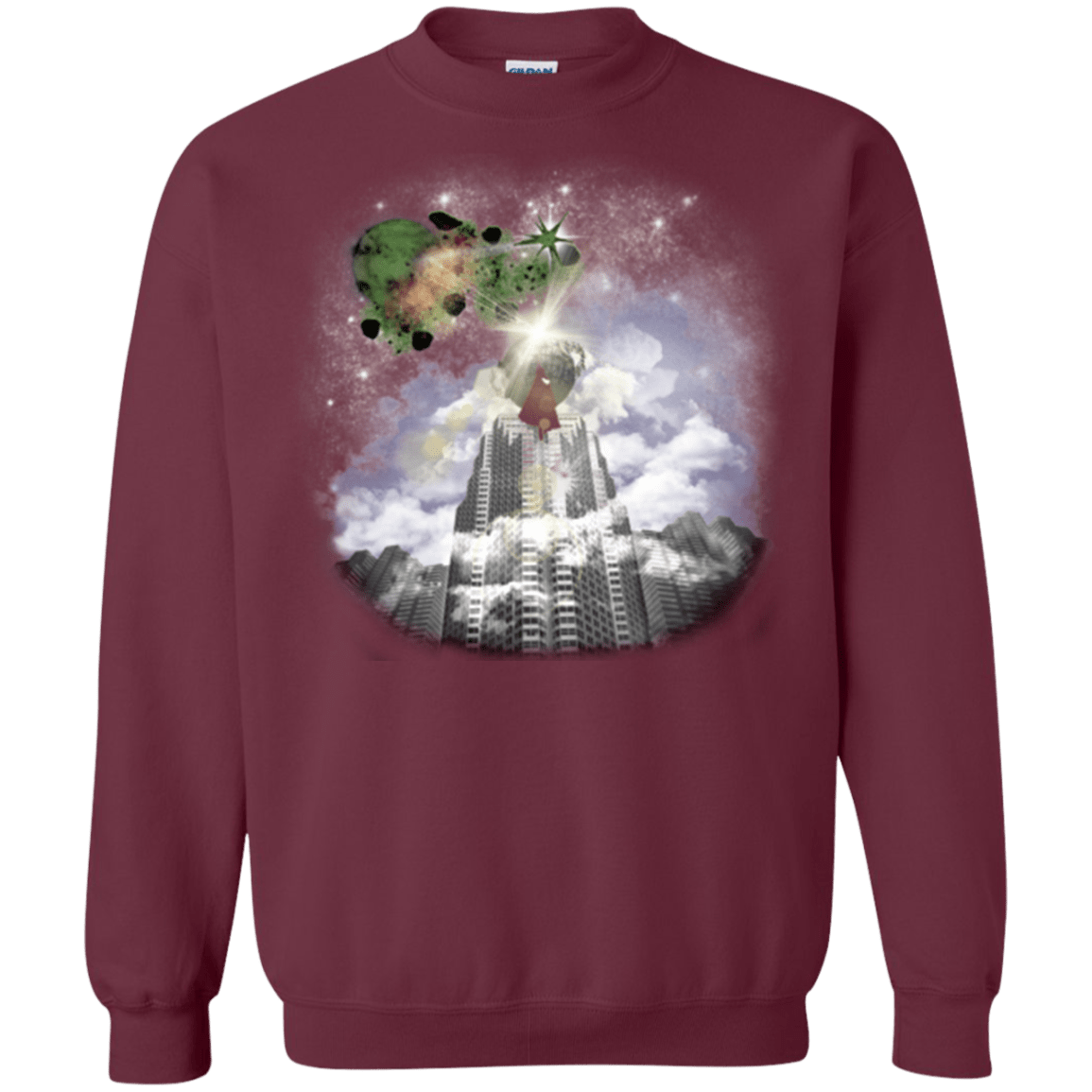Sweatshirts Maroon / Small Man of Tomorrow Crewneck Sweatshirt