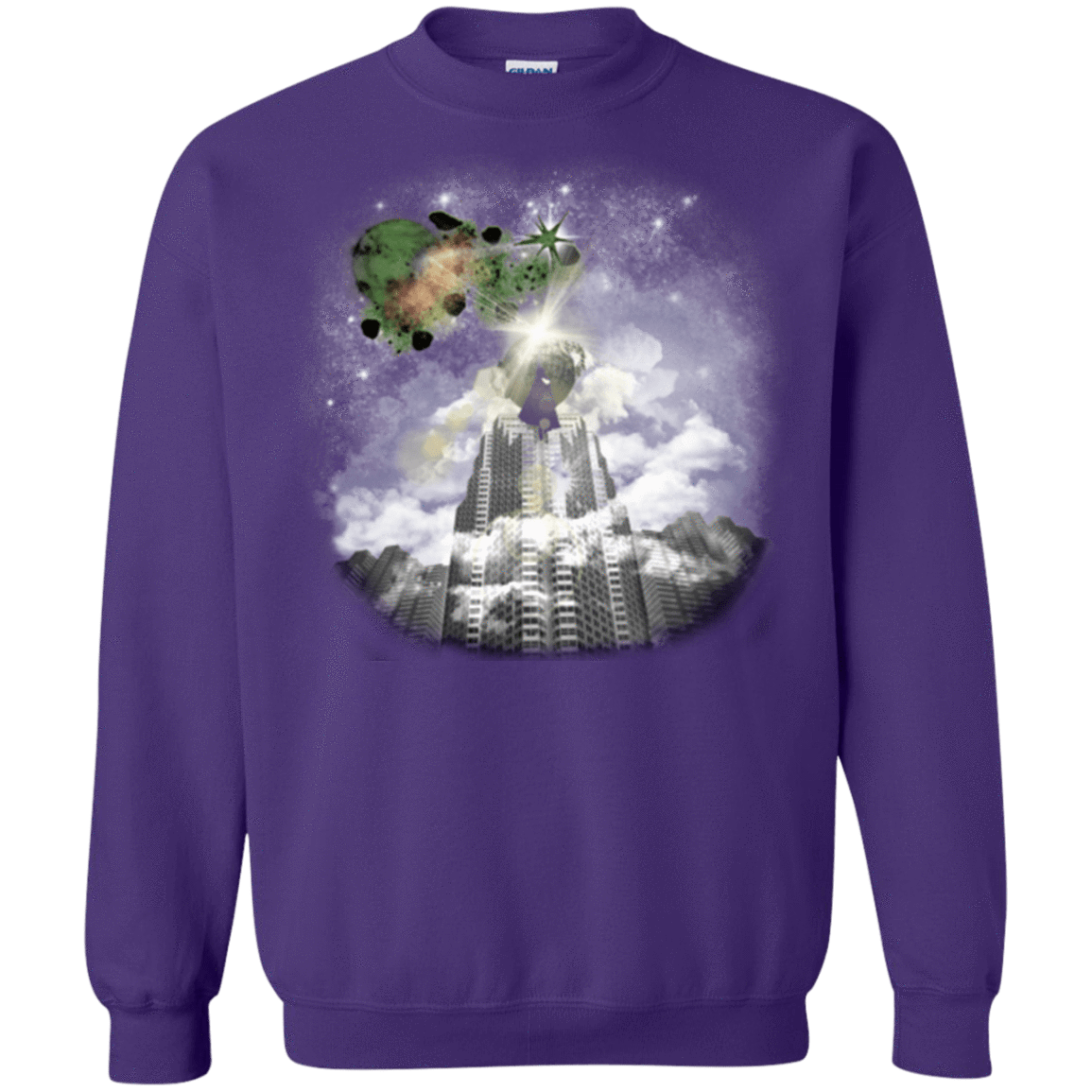 Sweatshirts Purple / Small Man of Tomorrow Crewneck Sweatshirt