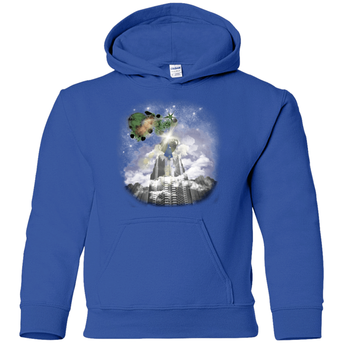 Sweatshirts Royal / YS Man of Tomorrow Youth Hoodie