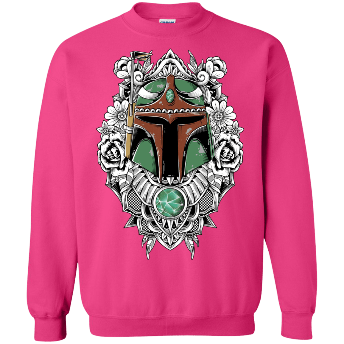 Sweatshirts Heliconia / S Mandalorian Warrior Crewneck Sweatshirt
