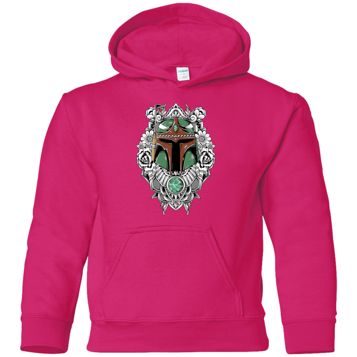 Sweatshirts Heliconia / YS Mandalorian Warrior Youth Hoodie