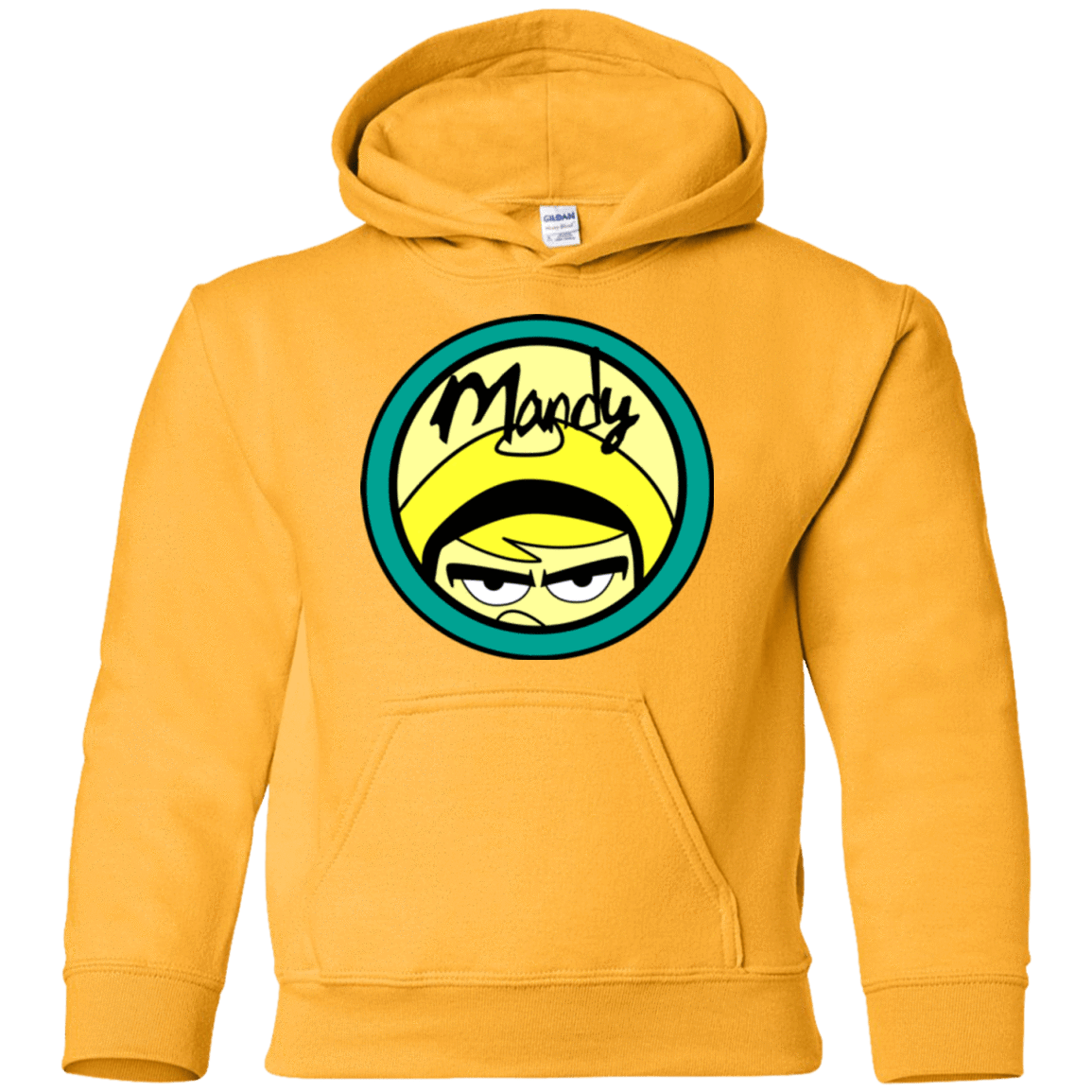 Sweatshirts Gold / YS Mandy Youth Hoodie